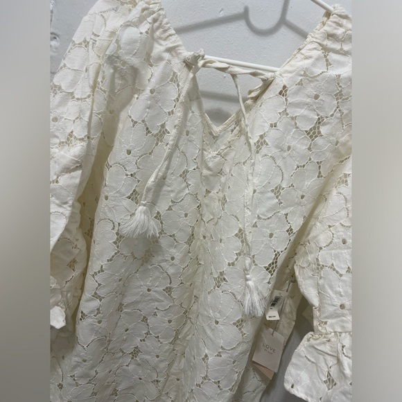 GAP LOVE WHITE FLOWER PATTERN DRESS - Picture 2 of 3